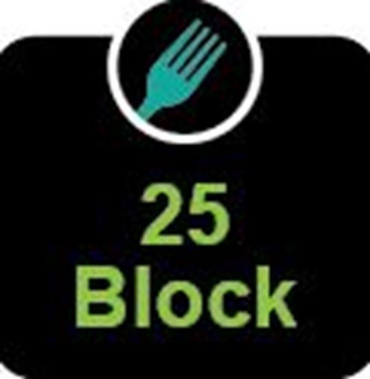 25 block